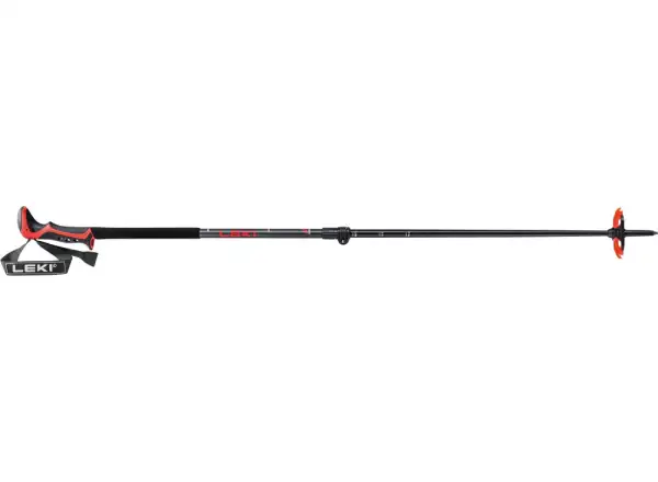 Leki Haute Route 2 Skistöcke dunkles Anthrazit/Dunkelrot/Schwarz Länge 110-150 cm