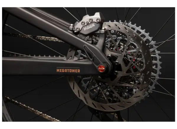 Santa Cruz Megatower 2 CC X0 AXS RSV vollgefederte Fahrrad Matte Carbon Black