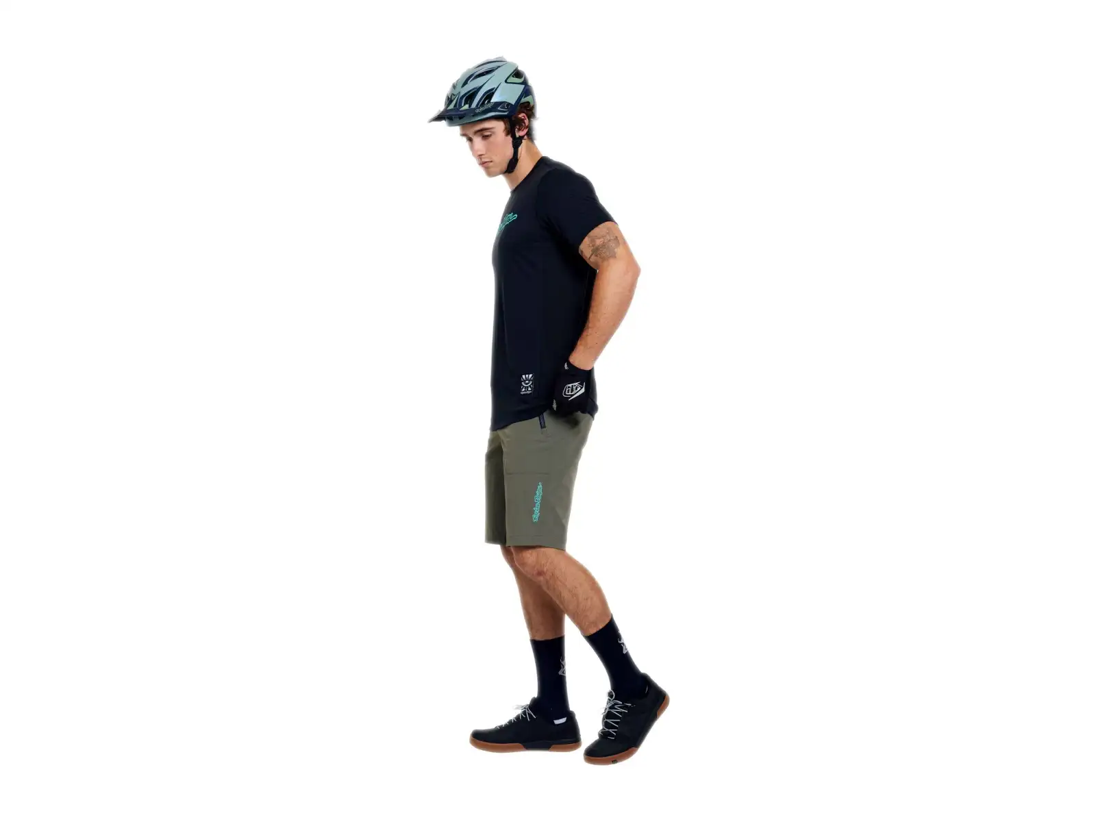 Troy Lee Designs Skyline Trail Herren-Shorts Mono Army