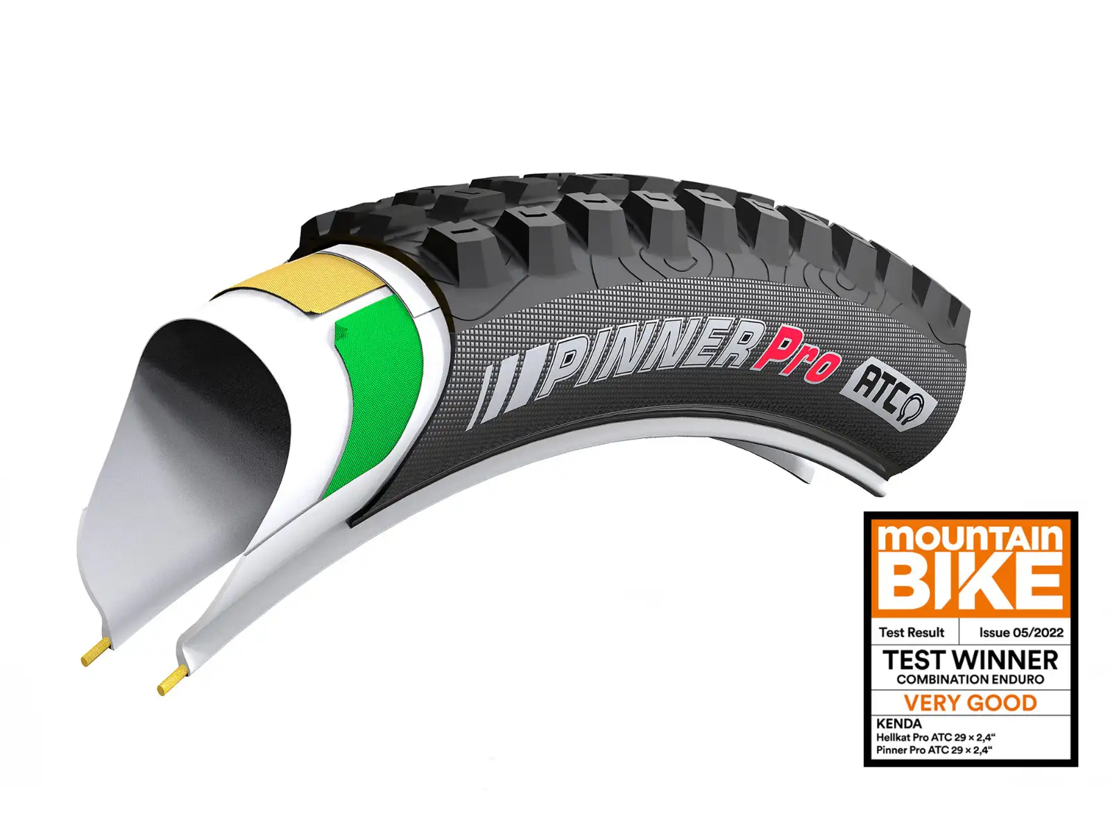 Kenda K-Series Pinner Trail 60TPI K-1241 TR 27,5x2,40" MTB Reifen Kevlar