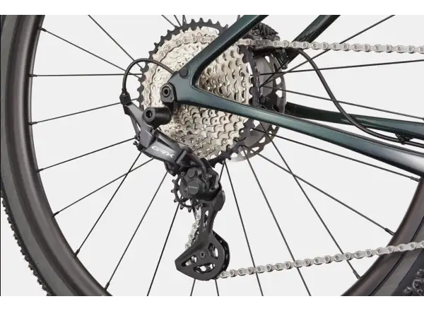Cannondale Topstone Carbon 2 Lefty Gravelbike Grün Größe M.