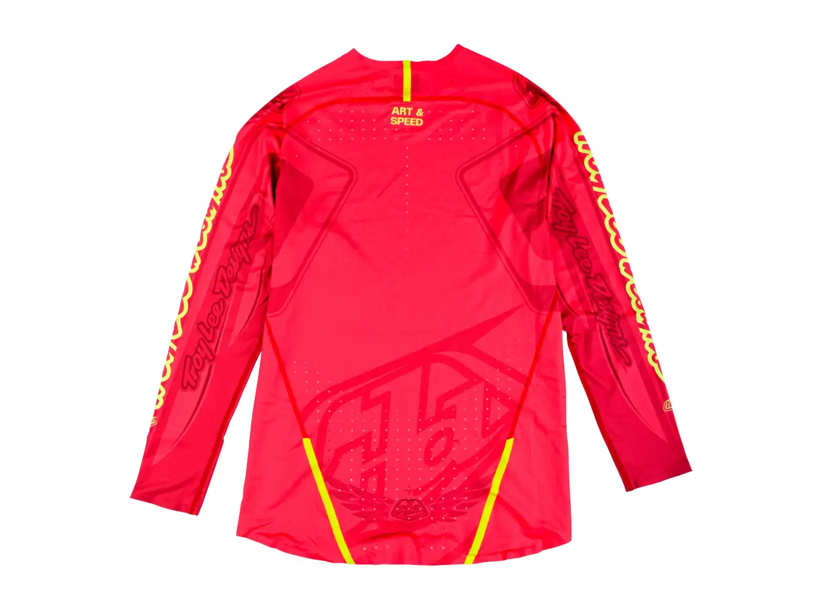 Troy Lee Designs Sprint Ultra Ghostwing Herrentrikot Langarm Infra Red