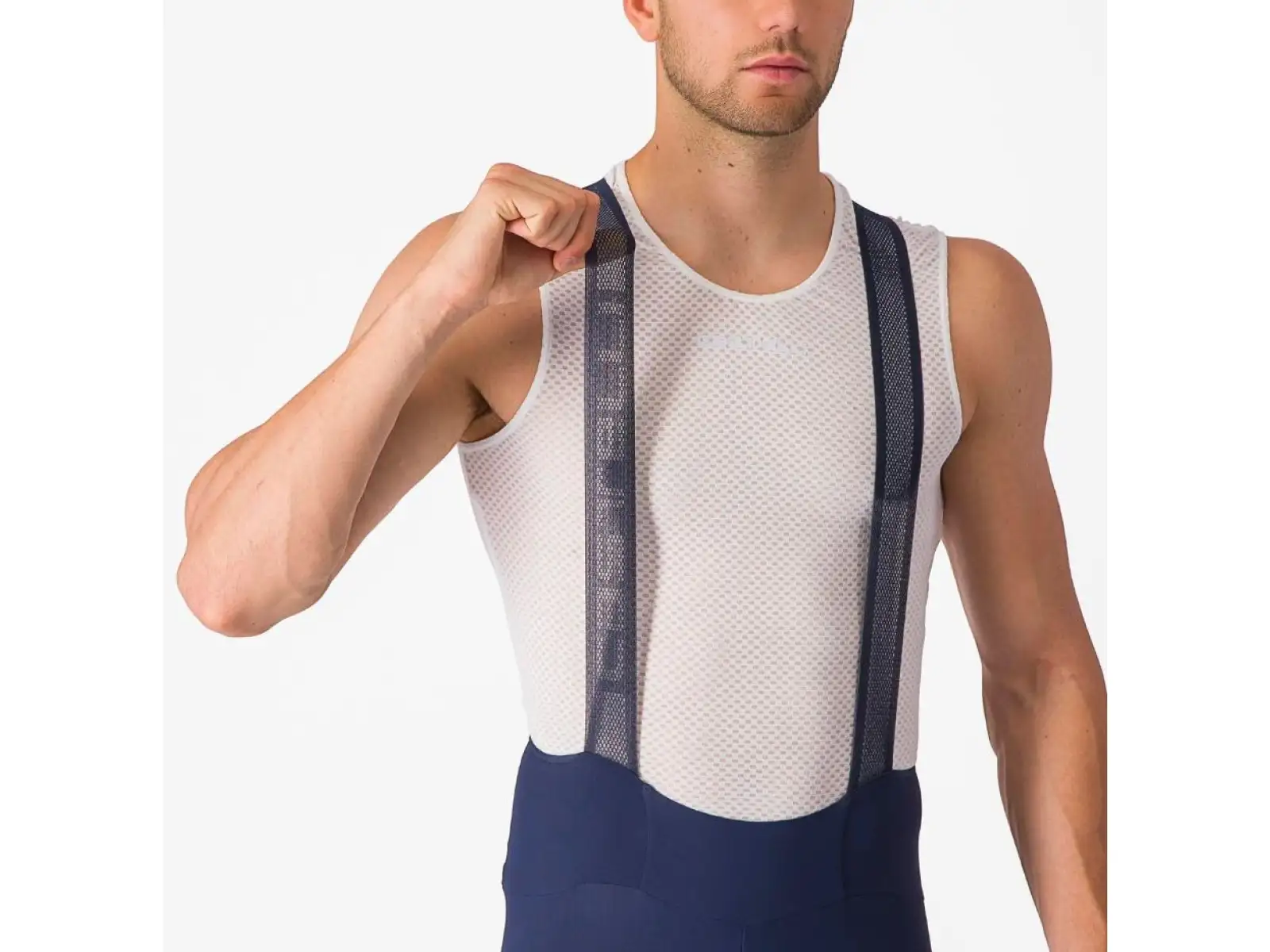Castelli Espresso 3 Herren-Shorts mit Einsatz und Träger Belgian Blue