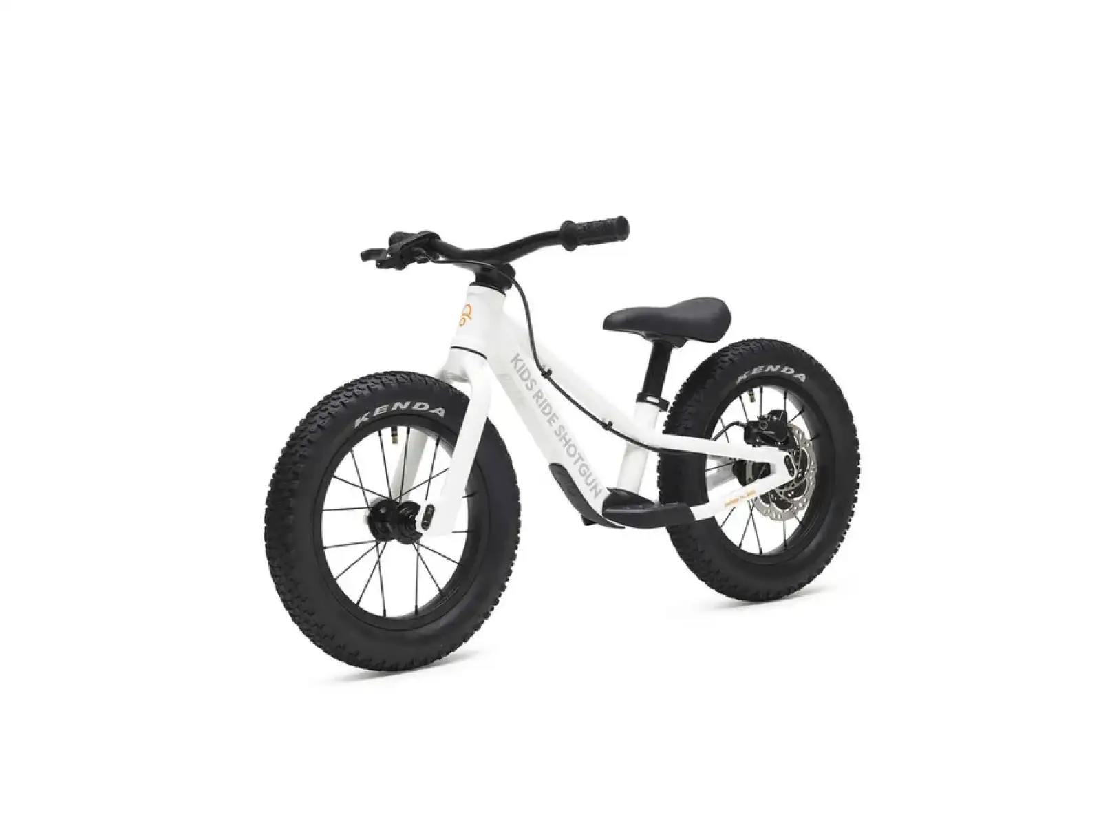 Kids Ride Shotgun Kinderlaufrad Dirt Hero 14" mit Bremse 2026 weiß