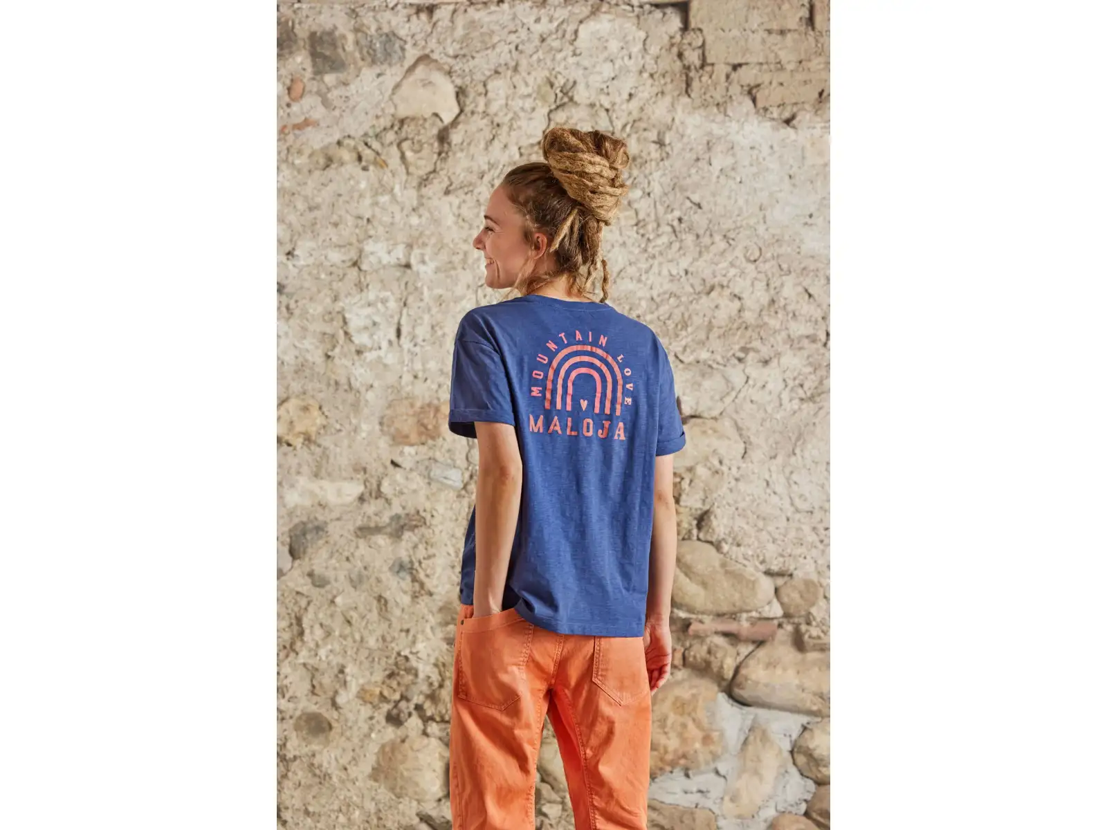 Maloja BackensteinM. Damen T-Shirt Kurzarm jadegrün