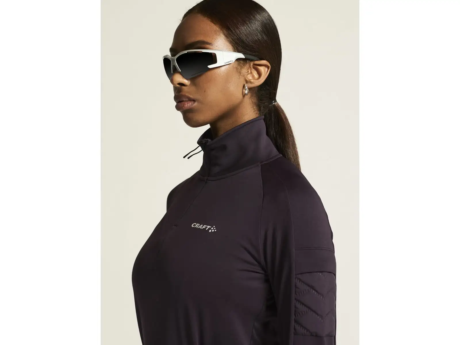 Craft ADV SubZ Damen Laufshirt Langarm Lila