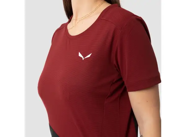 Salewa Puez Sporty Dry Damen T-Shirt kurzarm Weiß