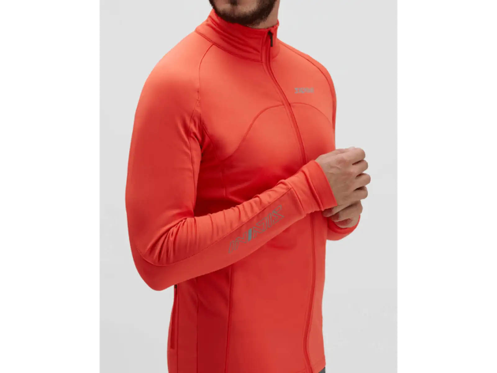 Silvini Matese Herrenhoodie in Rubin/Cloud.