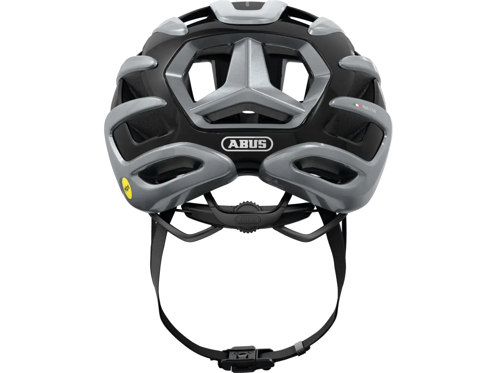 Abus AirBreaker 2.0 MIPS Rennradhelm Graphite Silver