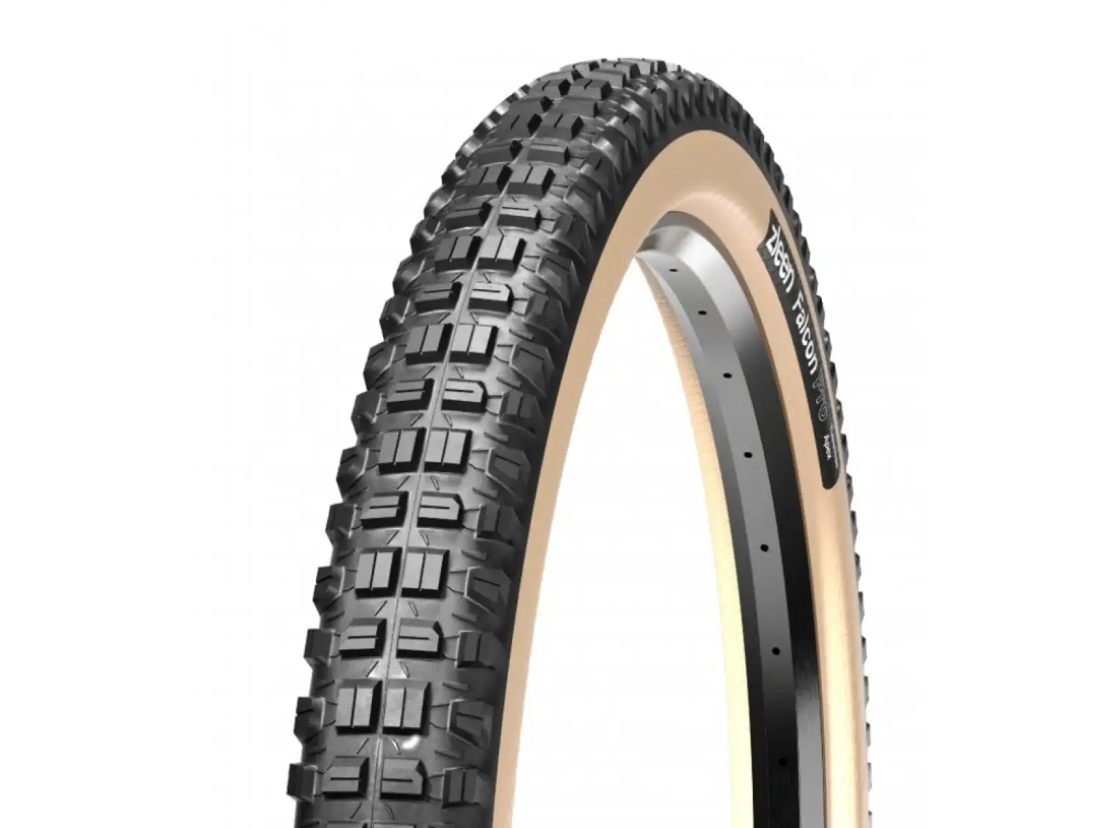 Schwalbe Fahrradreifen Zleen Falcon Pro 29" MTB, Kevlar, Schwarz/Beige
