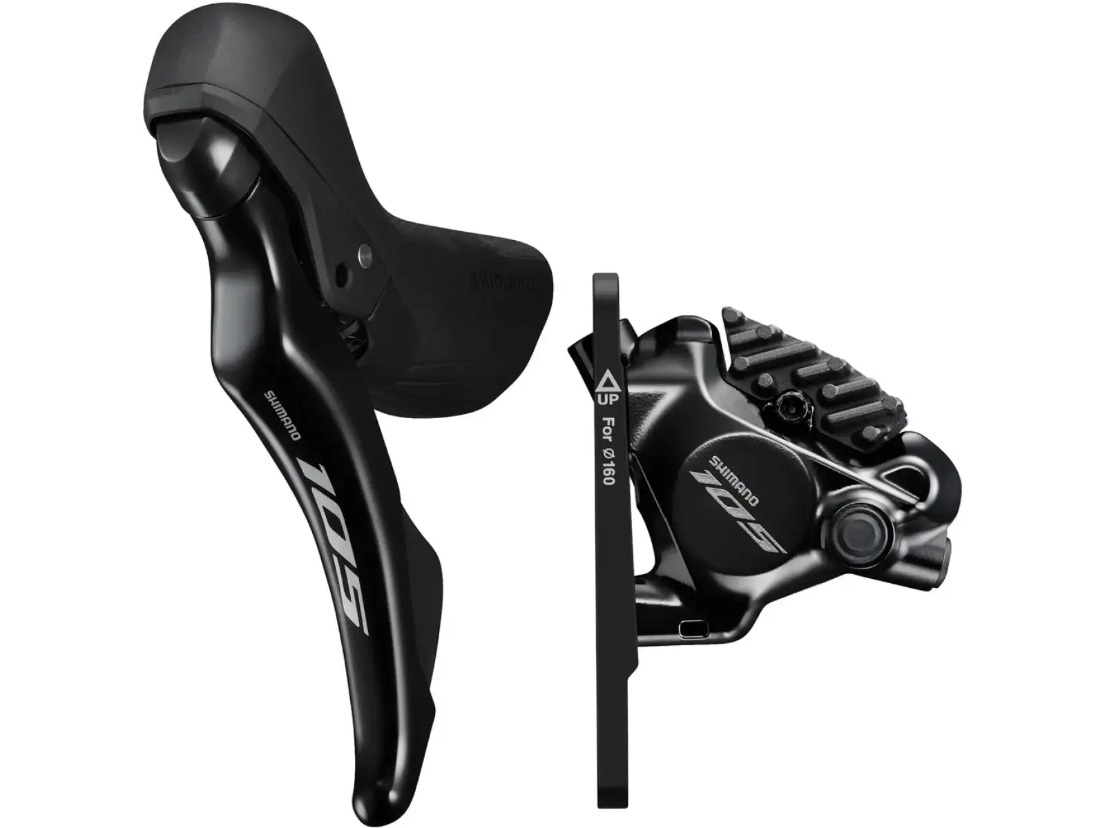Shimano 105 BR-R7170/ST-R7120 2-Gang Schalt- und Bremshebel und Bremssattel FM vorne