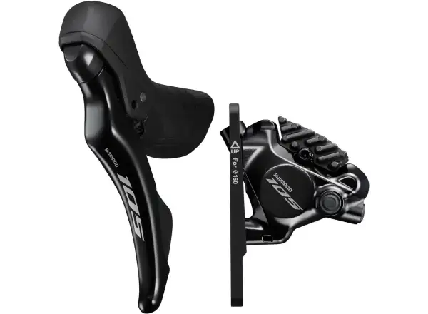 Shimano 105 BR-R7170/ST-R7120 2-Gang Schalt- und Bremshebel und Bremssattel FM vorne