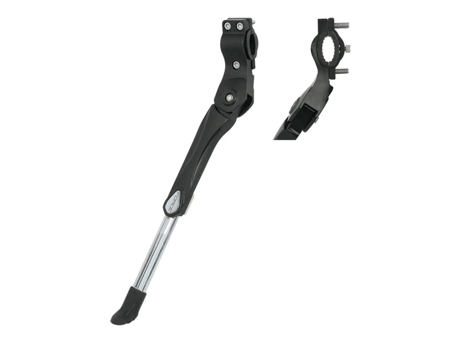 Force E-Bike 26-28" Fahrradständer Alu hinten schwarz