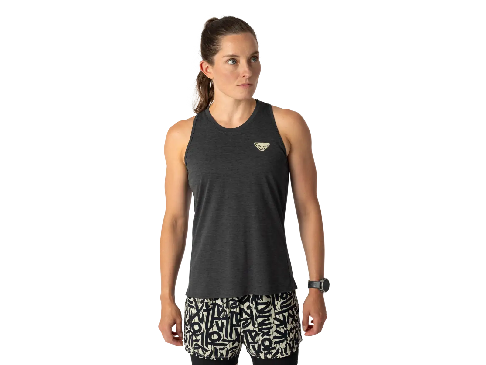 Dynafit Trail Damen Laufshirt ärmellos Black Out