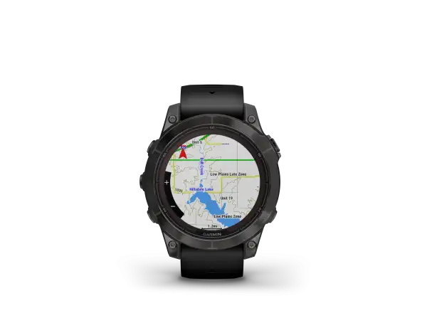 Garmin fenix 7 Pro Sapphire Solar Edition Smartwatch Carbon Grey DLC Titanium/Black