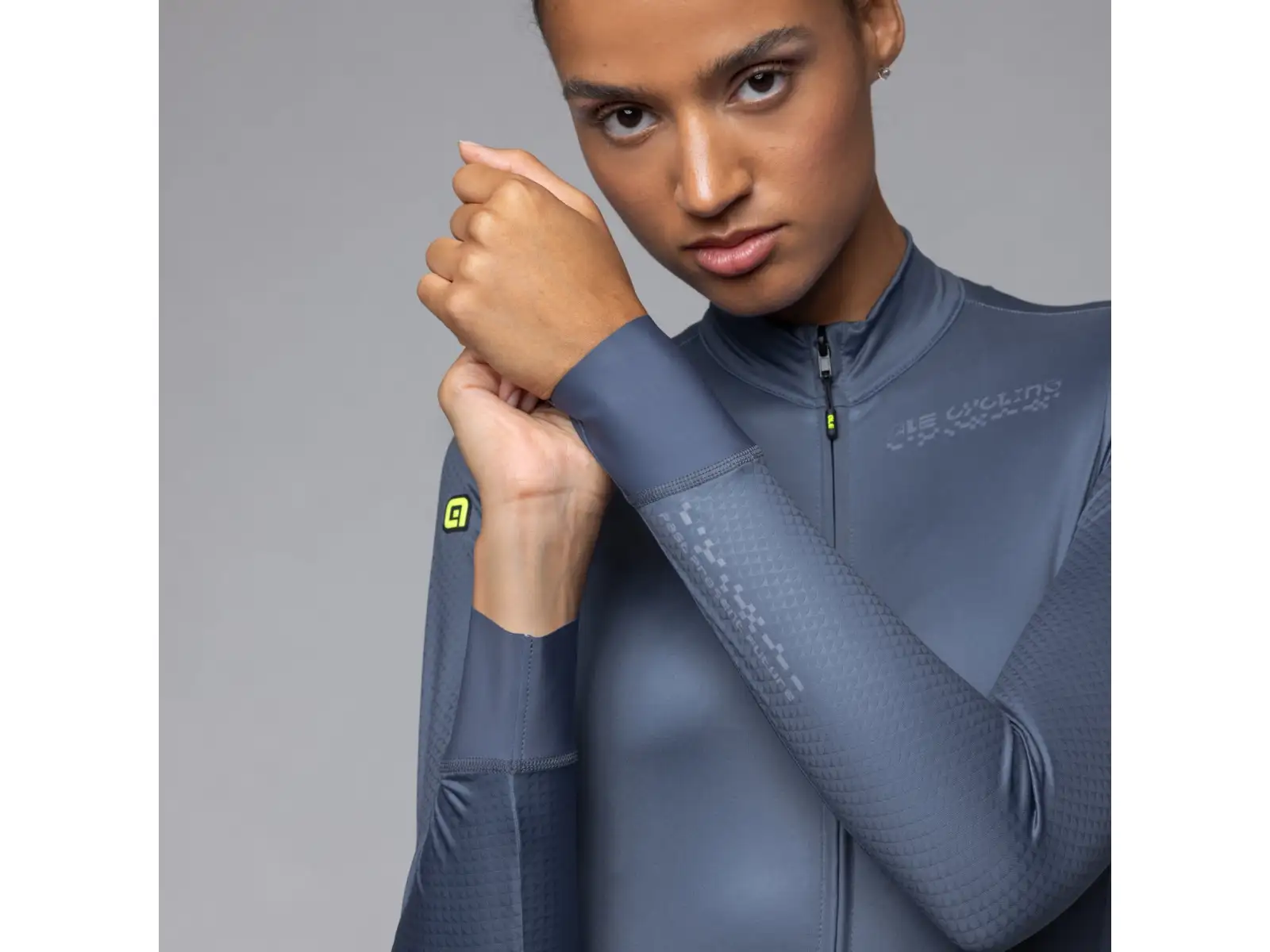Alé PR-E Follow Me 2.0 Damen Thermotrikot langarm Powder Blue