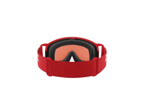 POC Nexal Mid Skibrille Prismane Red/Partly Sunny Red