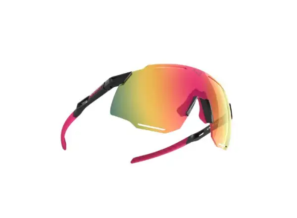 Dynafit Alpine Evo Brille Schwarz/Grellrosa