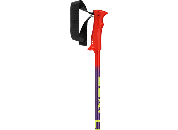 Leki Racing Kids Kinder-Skistöcke Bright red-violet-neonyellow