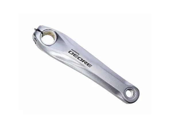 Shimano Deore FC-M610 Linker Kurbelarm 170 mm Silber