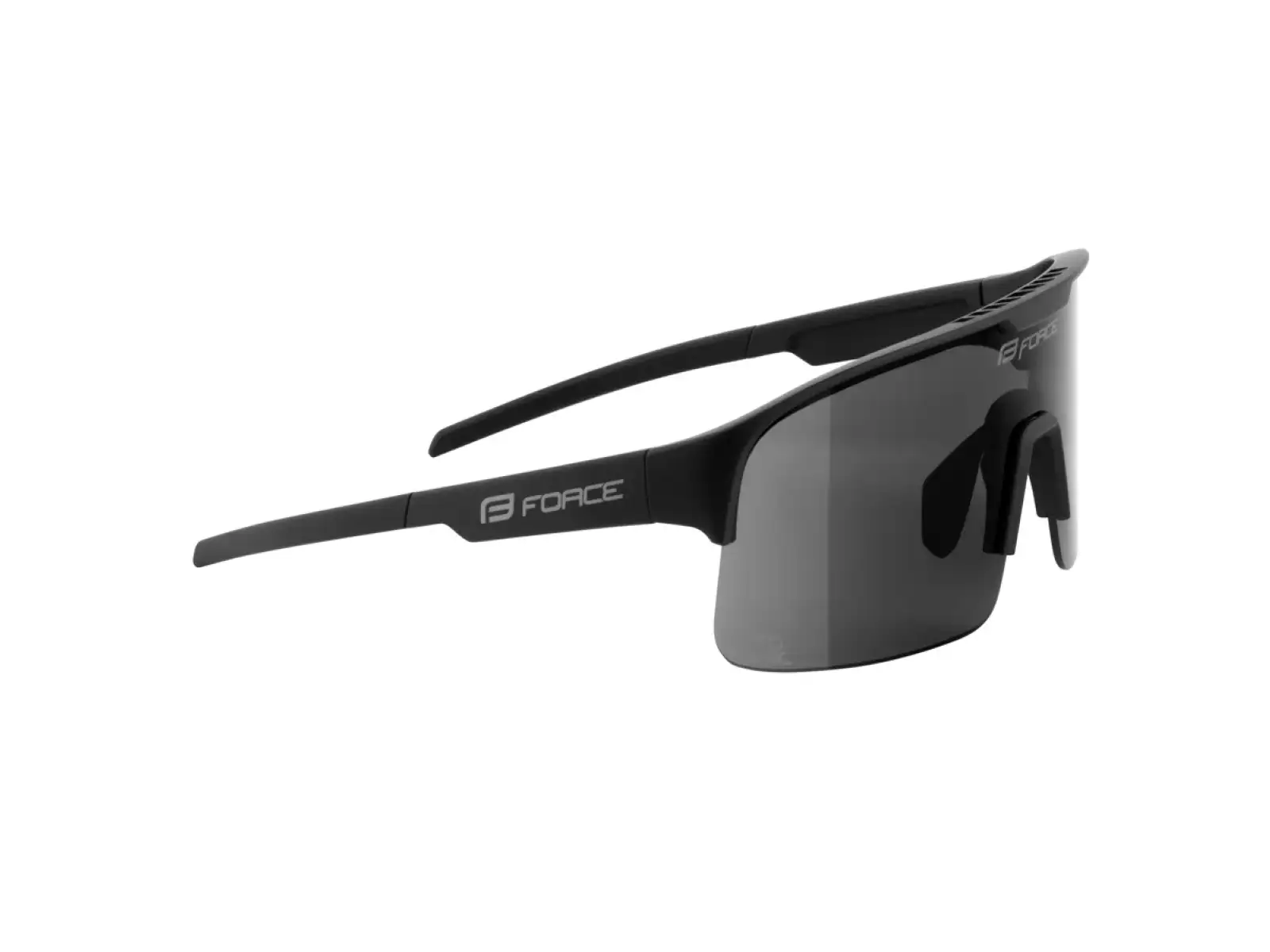 Force Spire Fahrradbrille schwarz/schwarz verspiegeltes Glas