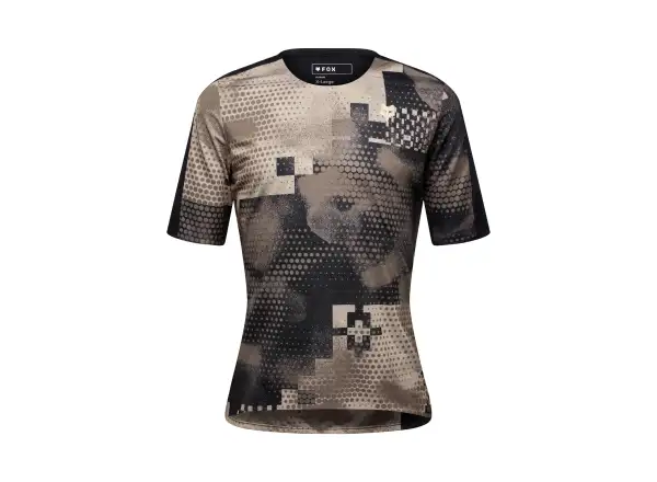 Fox Flexair Ascent Pulse Herren Trikot Kurzarm Sand