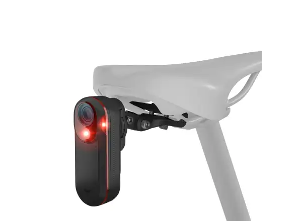 Garmin Radarhalterung unter dem Sattel