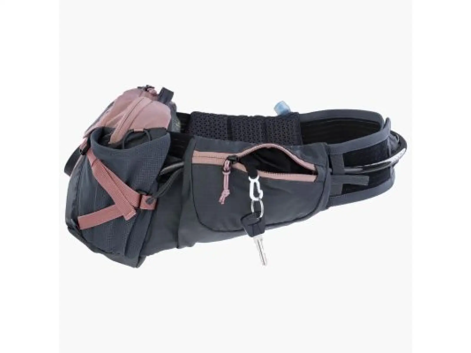 Evoc Hip Pack Pro 3 l Hüfttasche Dusty Pink/Carbon Grey + Trinkblase 1,5 l