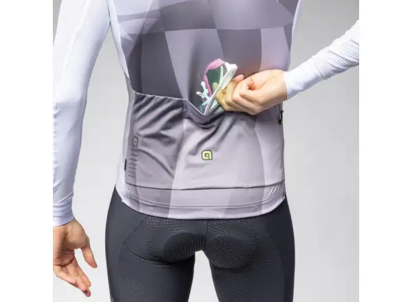 Alé R-EV1 Quick Herren Langarmtrikot weiß