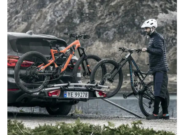 Thule VeloSpace XT Träger für Anhängerkupplung für 2 Fahrräder