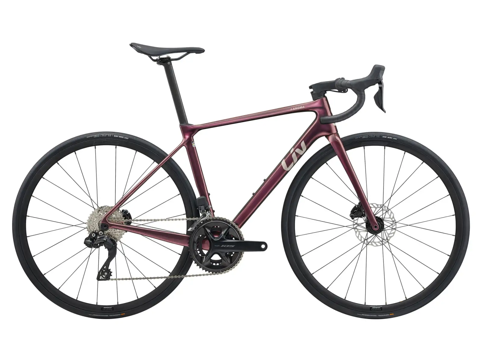 Liv Langma Advanced Pro 1 PC Straßenrad Mechanic Rose