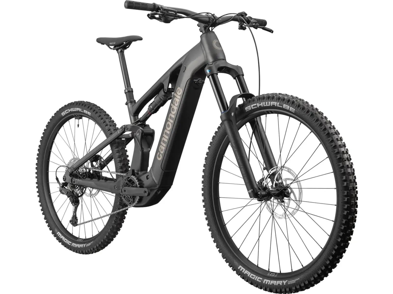 Cannondale Moterra 4+ vollgefedertes Elektrofahrrad Obsidian