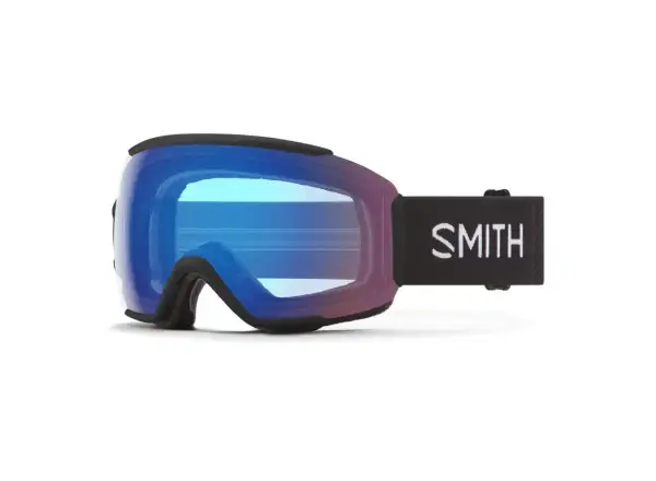 Smith Sequence OTG Skibrille Black / ChromaPop Storm Rose Flash
