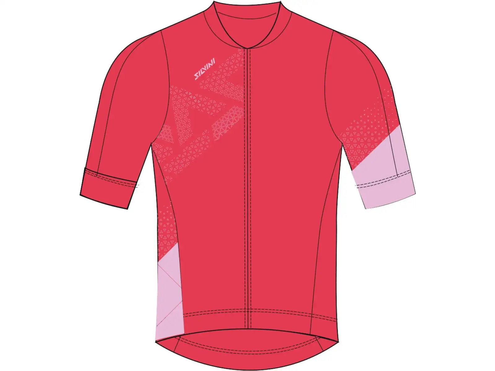 Silvini Rosalia Damen Kurzarmtrikot rubinrosa/pink