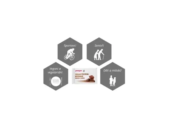Sponser Vegan Protein Brownie 50 g