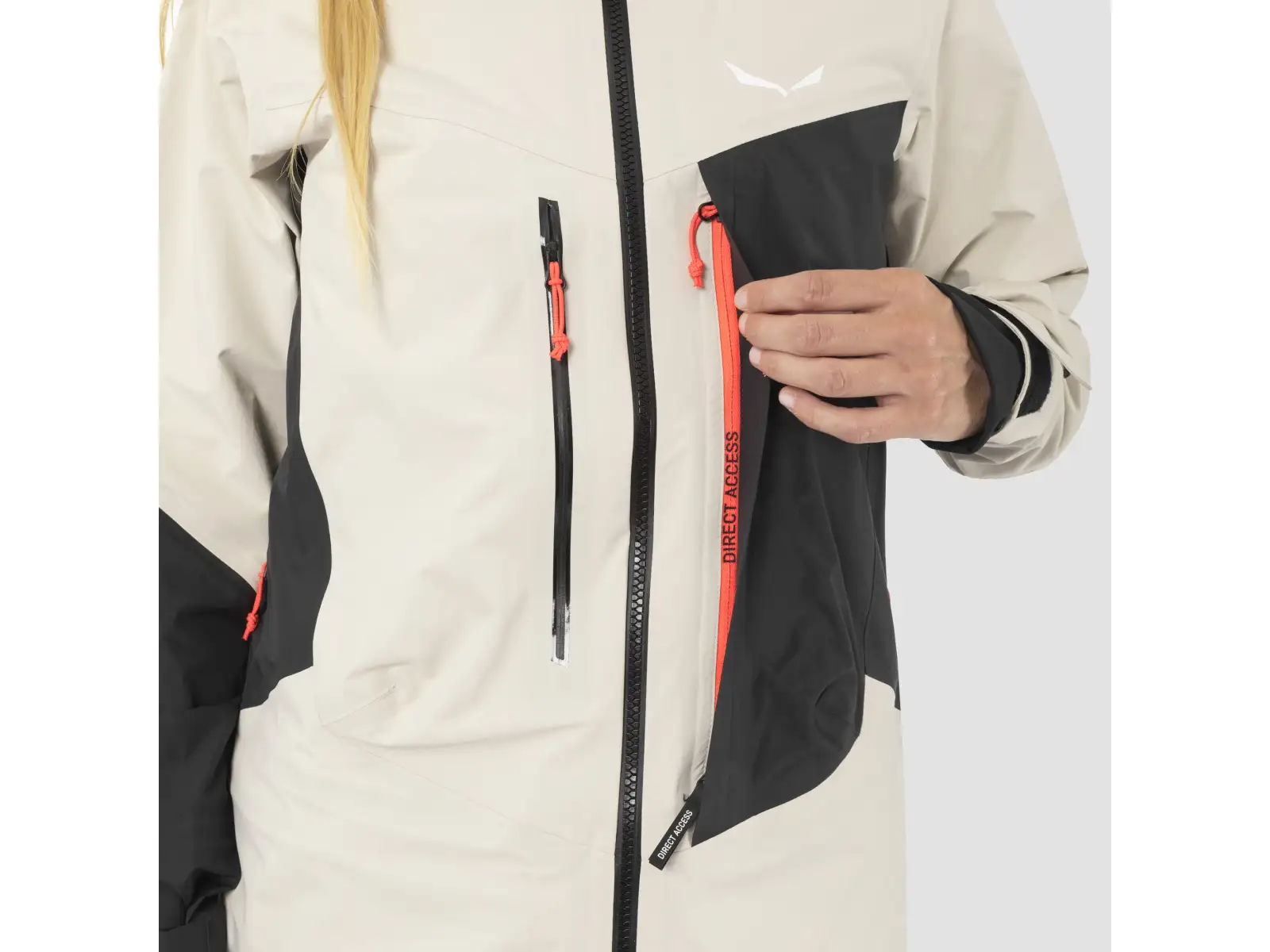 Salewa Sella 3L Powertex Damenjacke Haferflocken/0910
