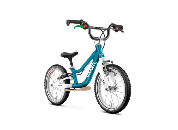 Woom GO 1 Plus Metallic Blue 14 Kinderlaufrad