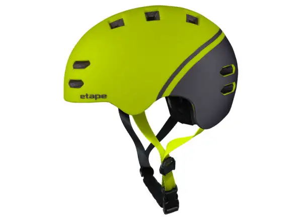 Etape Buddy Kinderhelm Limette/Anthrazit