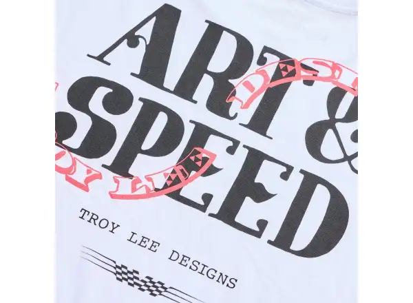 Troy Lee Designs Herren T-Shirt Pink Slips White