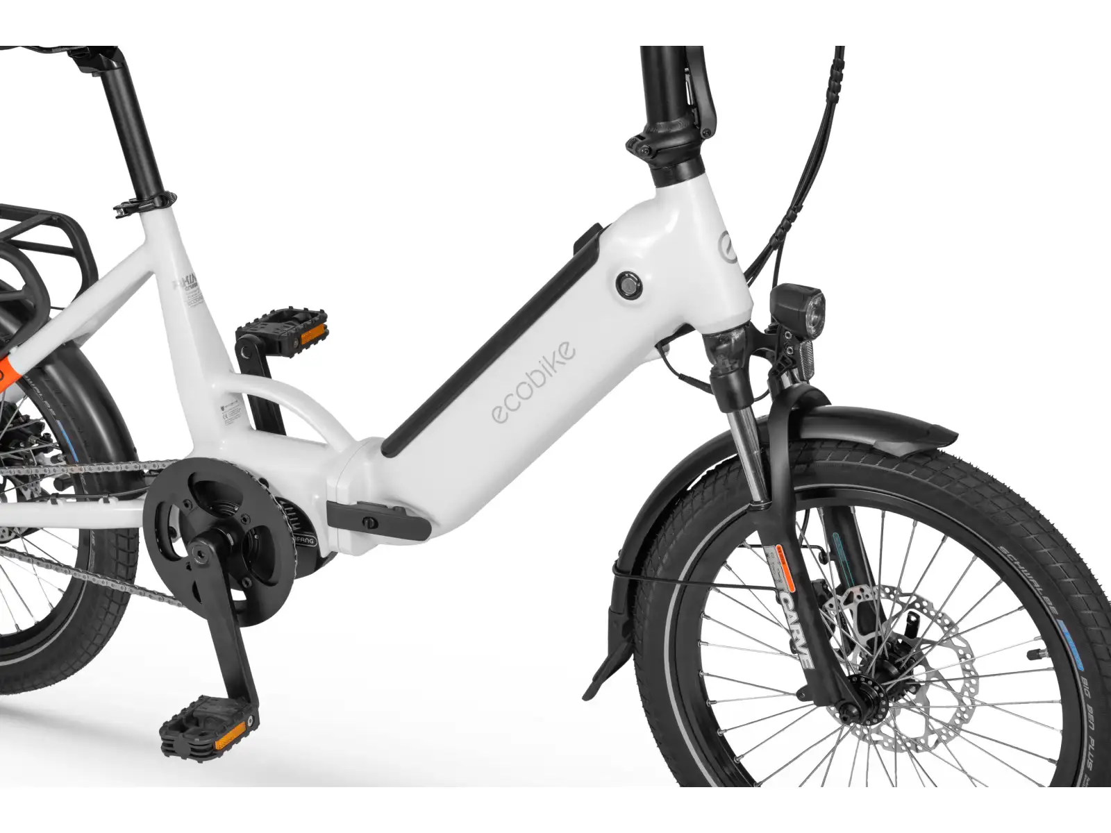 Ecobike Rhino Cruise 504 Wh Arctic weiß faltbares Elektrofahrrad