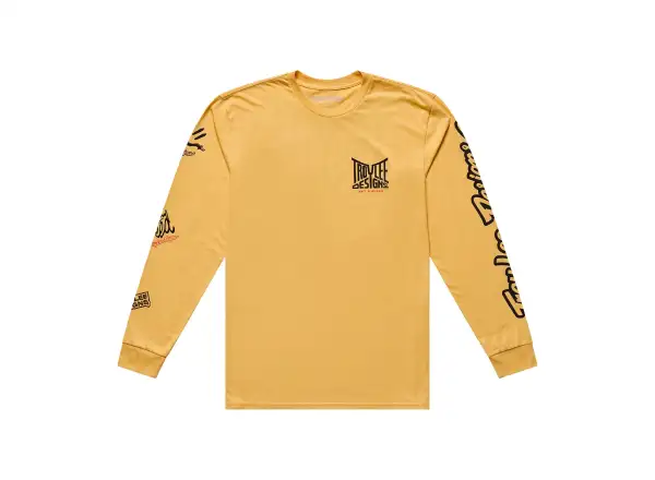 Troy Lee Designs Handlebar Herren-Trikot langer Ärmel Bleached melon
