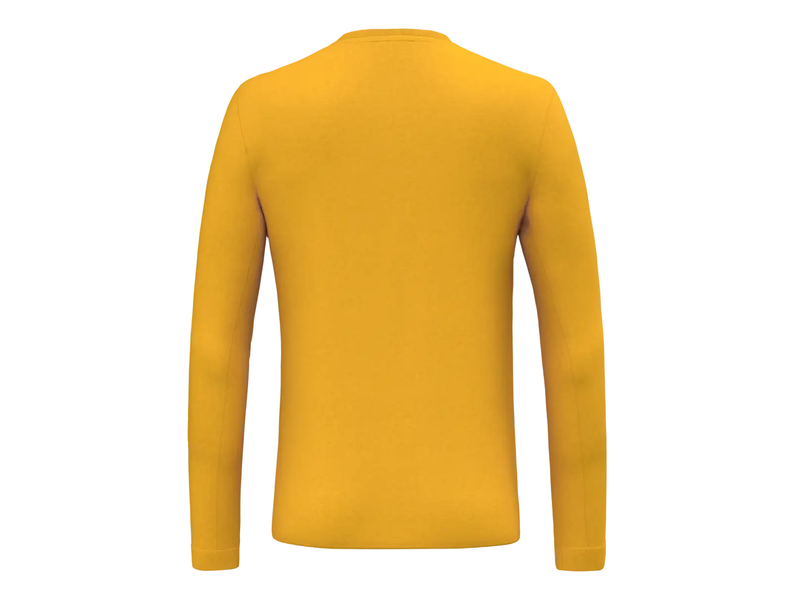 Salewa Solidlogo Dry Herren langarm T-Shirt Gold