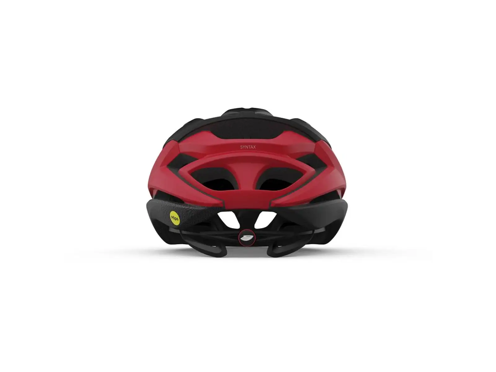 Giro Syntax MIPS Rennradhelm matt schwarz/hellrot