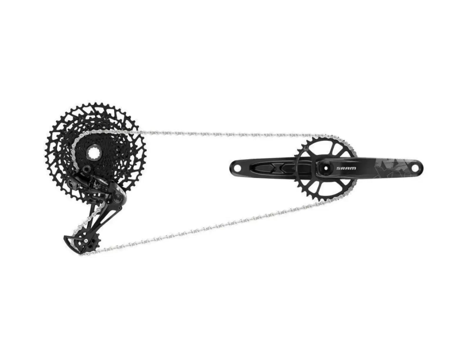 Sram NX Eagle DUB Gruppe 175 mm, DM 32 Zähne