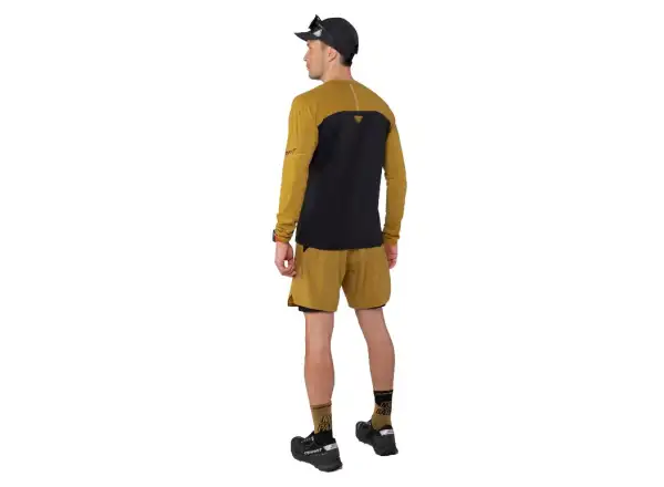 Dynafit Alpine Pro Herren Langarmshirt Black Out/Tobacco