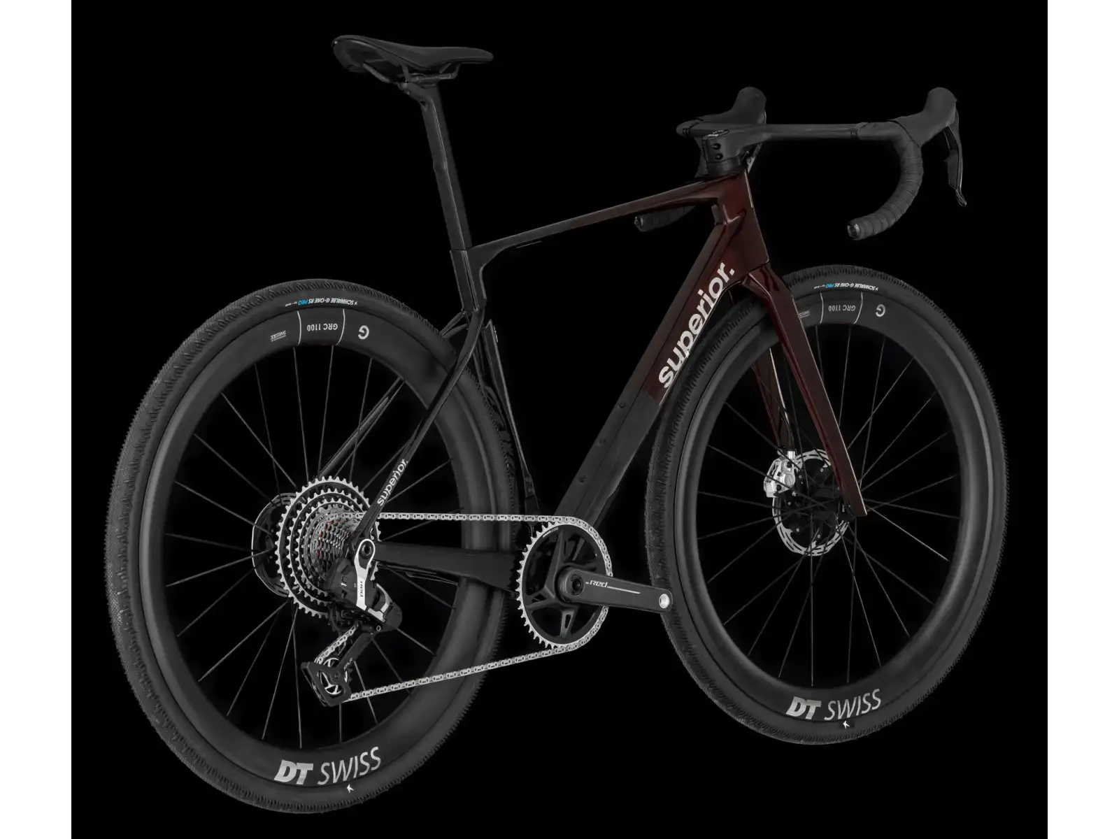 Superior XR 9.9 LTD Gravelrad Matte Carbon/Gloss Red