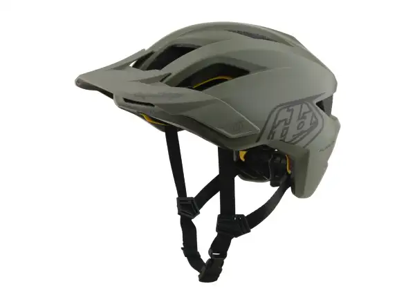 Troy Lee Designs Youth Flowline MIPS Kinderhelm Point Army/Phantom