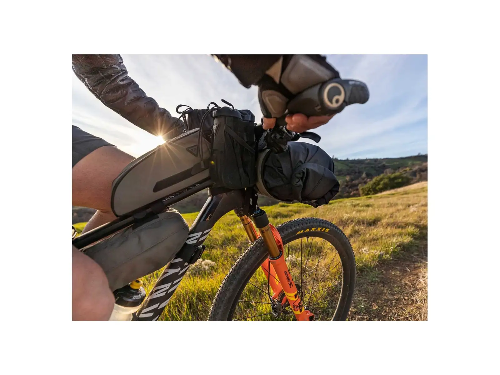 Topeak Fahrrad-Packtasche Frontloader 8 l Lenkertasche grün