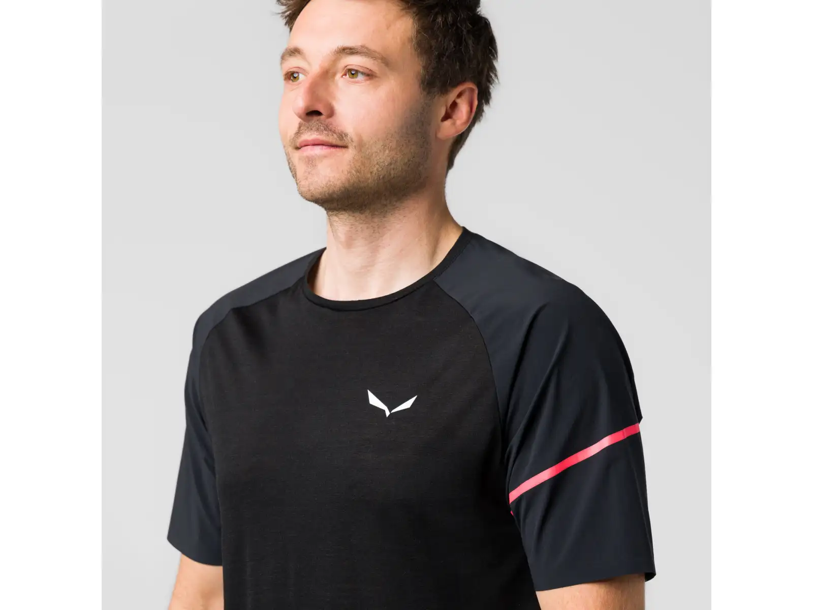 Salewa Vento AM Herren T-Shirt Kurzarm Black Out