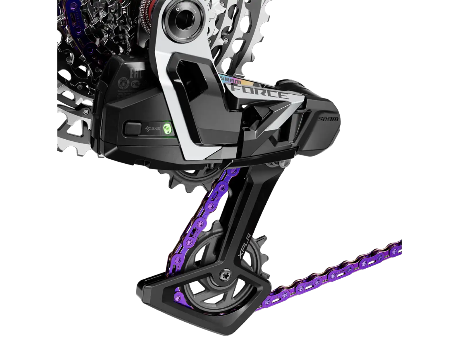 SRAM Kette – Force E1 Flattop 126 Glieder Lila